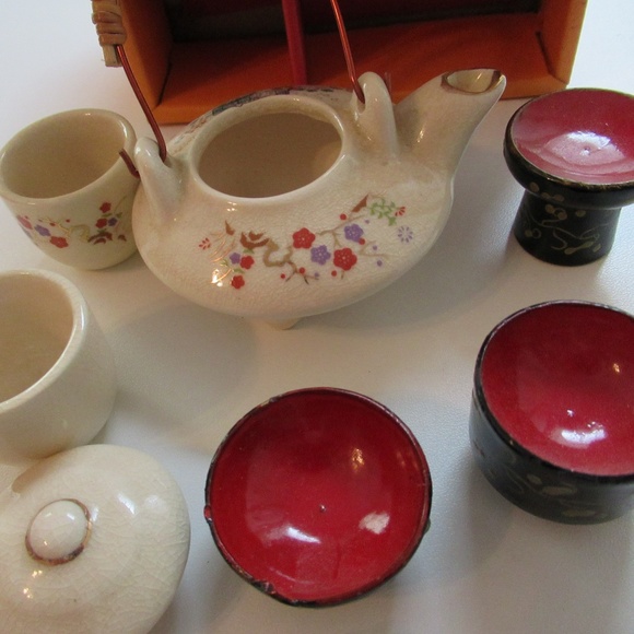 Vintage Japanese mini Tea set - Picture 6 of 8